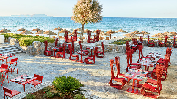 Blue Monkey Asian Restaurant Amirandes Luxury Resort Crete